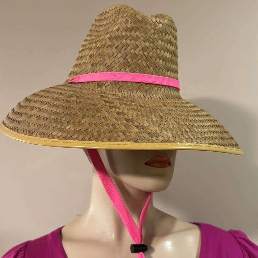 Wide Straw Sun Beach Hat